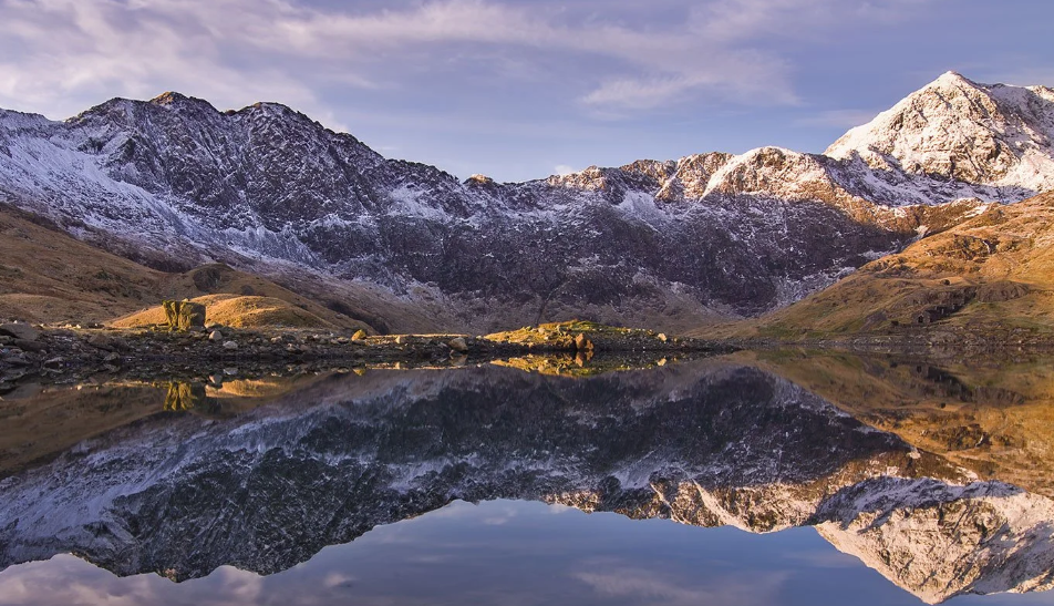 A scenic landscape view